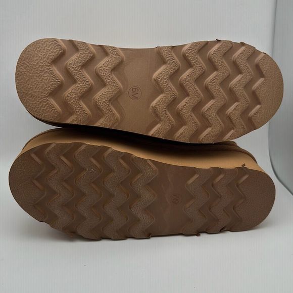 CUSHIONAIRE Women's Genuine Suede pull platform boot +Memory Foam 6 CHESTNUT - Picture 5 of 7